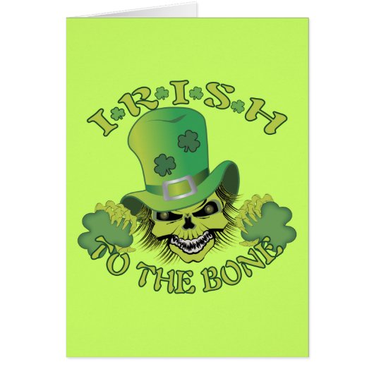 Irish Skull Cards (Front)