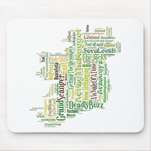 Irish Slang Mpa Mouse Pad