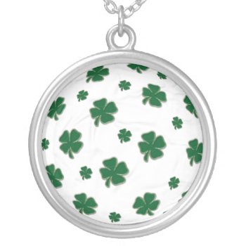 Irish Soccer Ball Necklace by Firecrackinmama at Zazzle