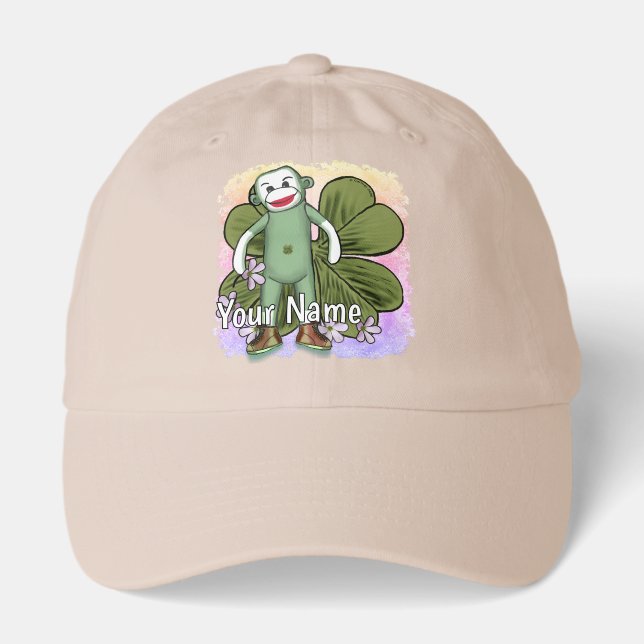 Irish Sock Monkey Hat (Front)