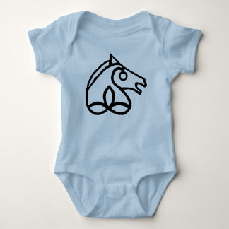 Irish Sport Horse Baby Bodysuit