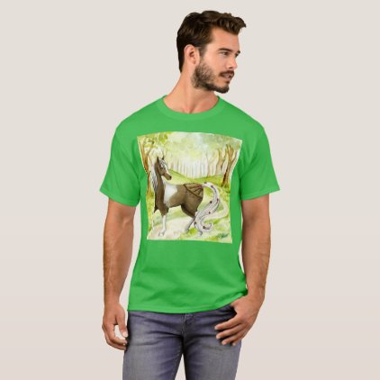 Irish Springs Mini Pony Watercolor Rare T-Shirt