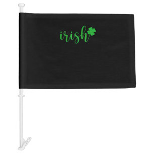 Irish St Patrick Day Men Women Saint Patricks Sham Car Flag