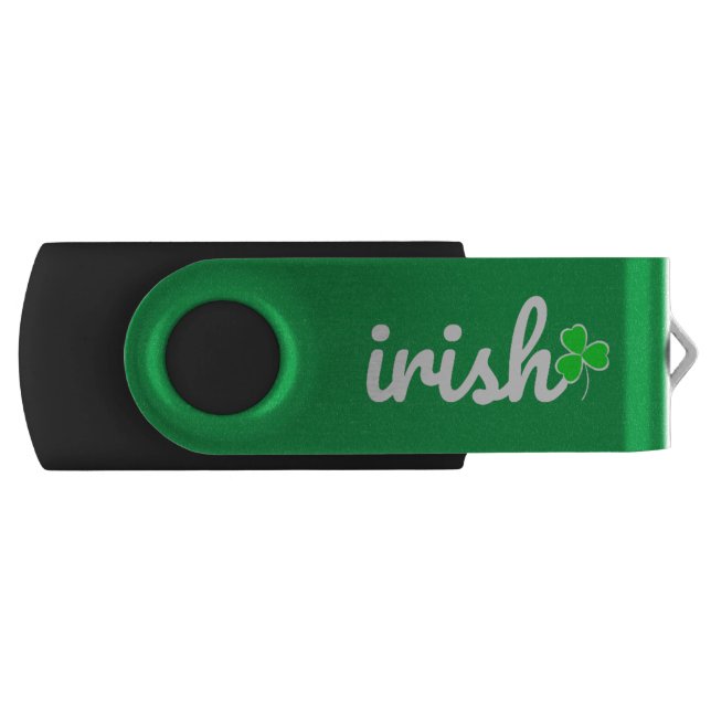 Irish St. Patrick's Day Flash Drive (Front)