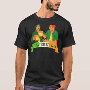 Irish St Patricks Day Friend Drink Beer  For Men W T-Shirt