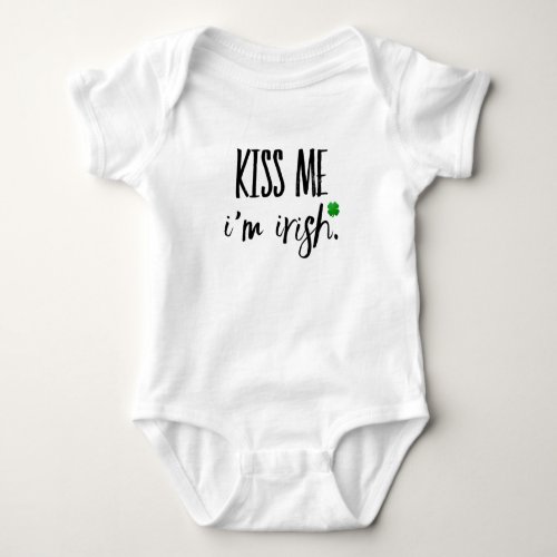 Irish St Patricks Day Gift Friends Baby Bodysuit