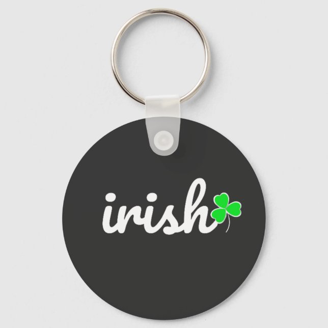 irish st patricks day keychain (Front)