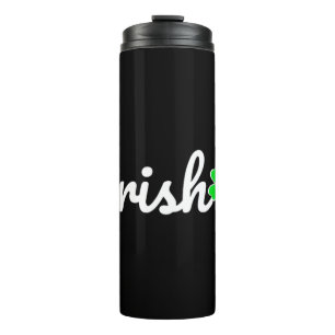 Irish St.. Patrick's Day Lucky Shamrock Thermal Tumbler