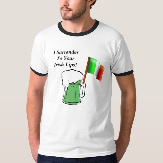 Irish St. Patrick's Day Novelty Shirt! T-Shirt (Front)