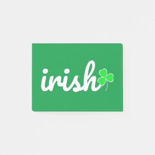Irish St Patricks Day Post_it Notes