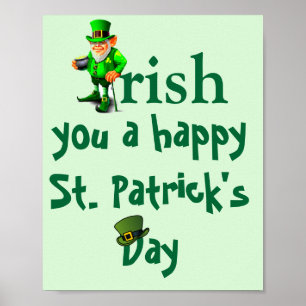IRISH ST. PATRICK'S DAY  POSTER