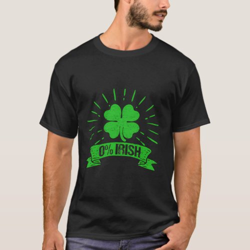 Irish St Patricks Day Shamrock Green T_Shirt