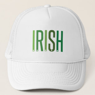 Irish St. Patrick's Day Shamrock Lucky Trucker Hat