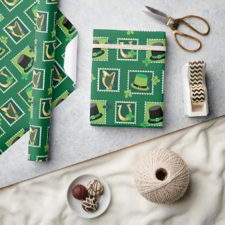 Irish St. Patrick's Day Stamps 