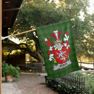  Irish Stack Coat of Arms Family Crest Ireland House Flag
