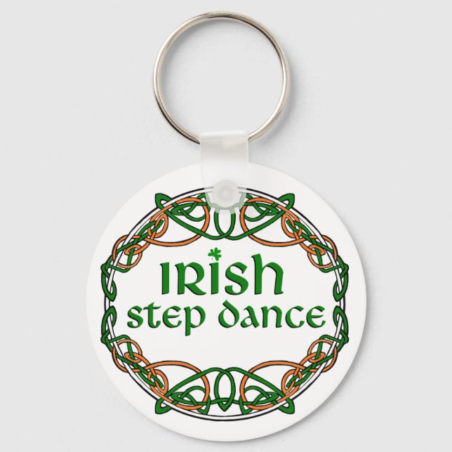 Irish Step Dance Keychain (Front)