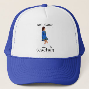 Irish Step Dance Teacher - Blue Soft Shoe Trucker Hat