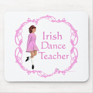 Irish Step Dance Teacher - Pink Mouse Pad
