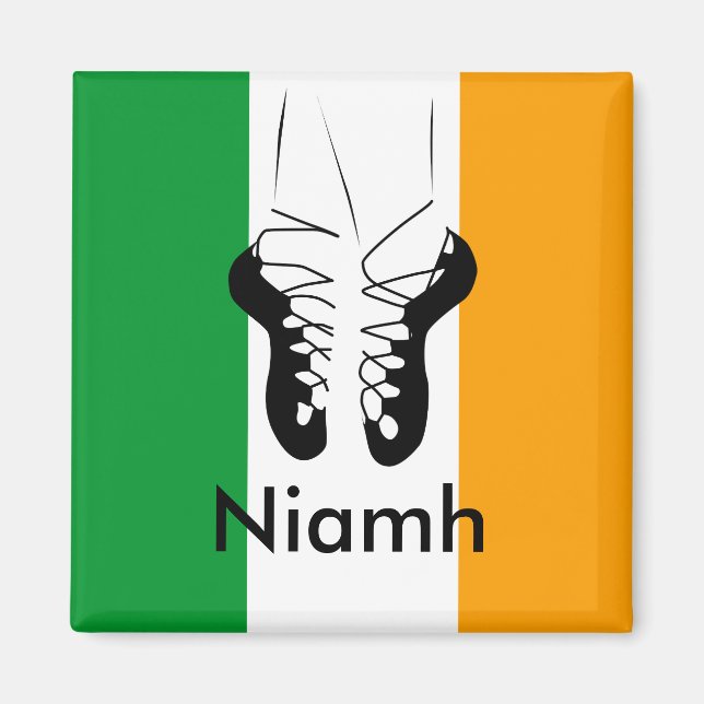 Irish Step Dancer Magnet (Front)