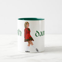 Irish Step Dancer - Soft Shoe - Red