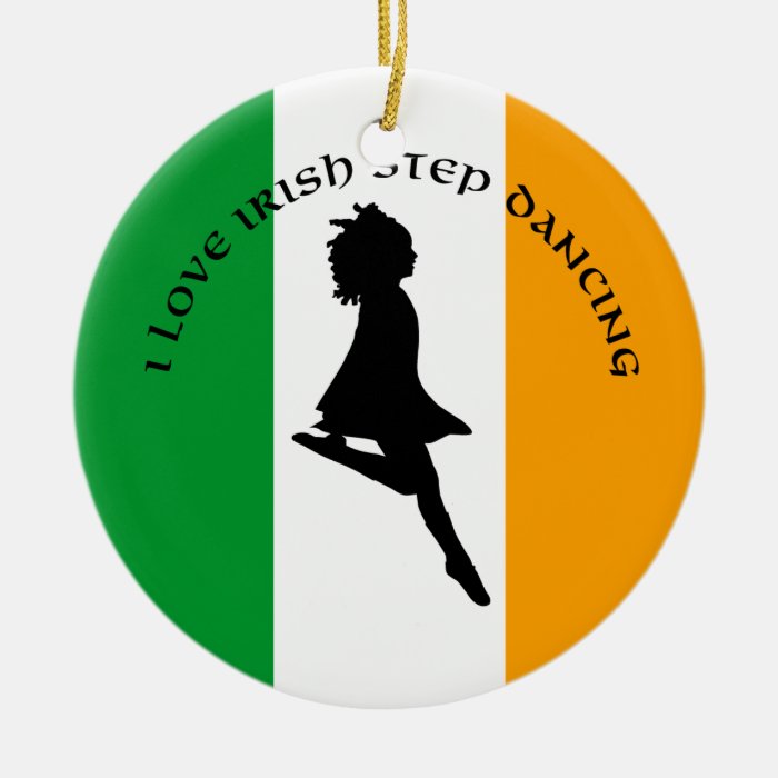 Irish Step Dancing Ornament