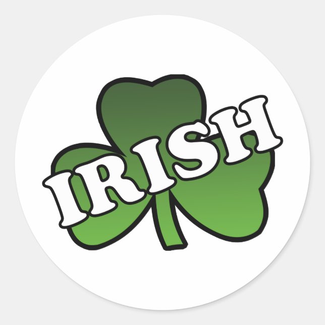 Irish Sticker (Front)