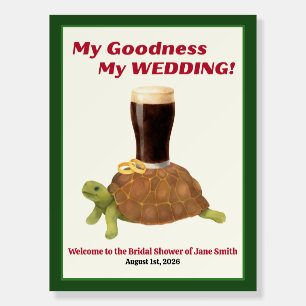 Irish Stout Bridal Shower Welcome Sign