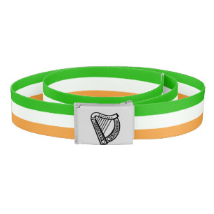 Irish stripes flag belt