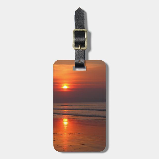 Irish Sunset Luggage Tag (Front Vertical)