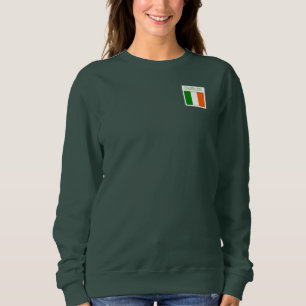 Irish Sweatshirt Dublin Shamrock