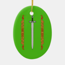 Irish Sword and Knotwork