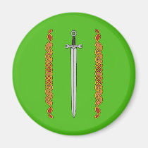 Irish Sword and Knotwork