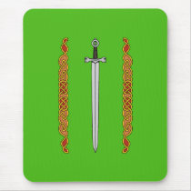 Irish Sword and Knotwork