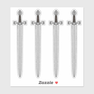 Irish Sword Sticker