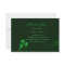 Irish Sympathy Thank You Card