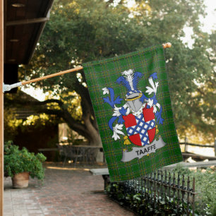  Irish Taaffe Coat of Arms Family Crest Ireland House Flag