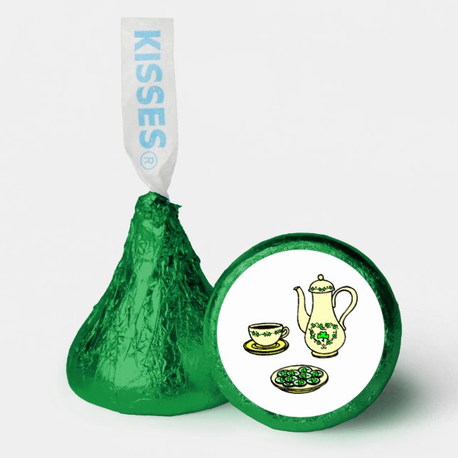 Irish Tea Set St. Patrick's Day  Hershey®'s Kisses® (Front)