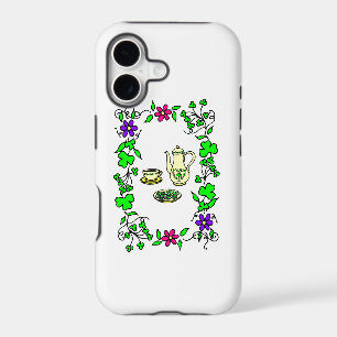 Irish Tea Set Theme St. Patrick's Day iPhone 17 Case