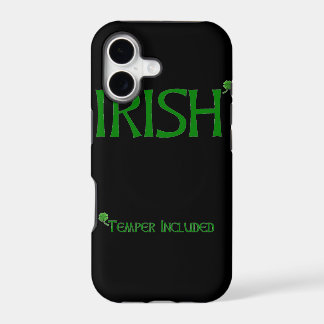 Irish Temper Included iPhone 17 Case