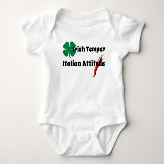 Irish Temper | Italian Attitude Baby Bodysuit