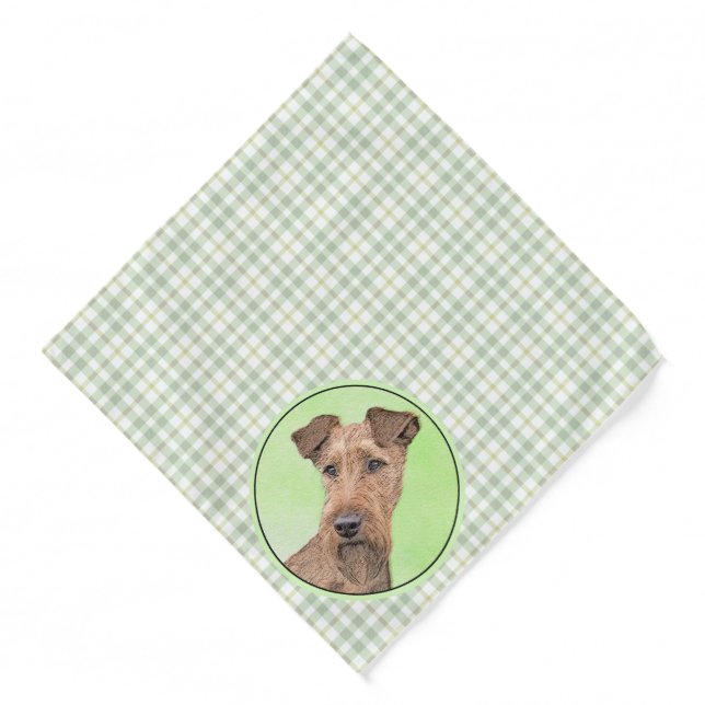 Irish Terrier Bandana (Front)