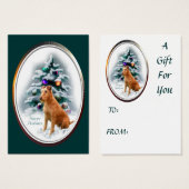Irish Terrier Christmas Gifts (Front & Back)