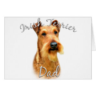 Irish Terrier Dad 2 Cards