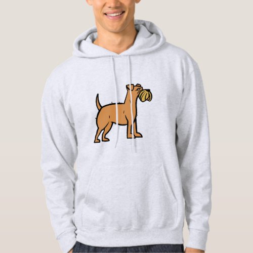 Irish terrier design hoodie