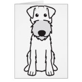 Irish Terrier Dog Cartoon (Front)