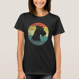 Irish Terrier Dog Retro Style T-Shirt