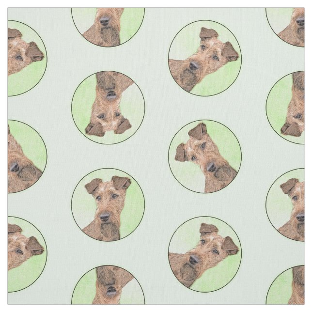 Irish Terrier Fabric (Swatch)