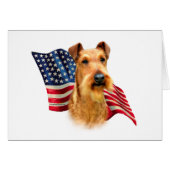 Irish Terrier Flag (Front Horizontal)