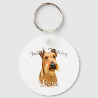 Irish Terrier Mom 2 Keychain