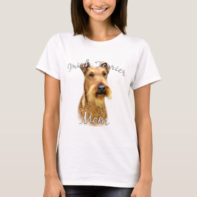 Irish Terrier Mom 2 T-Shirt (Front)